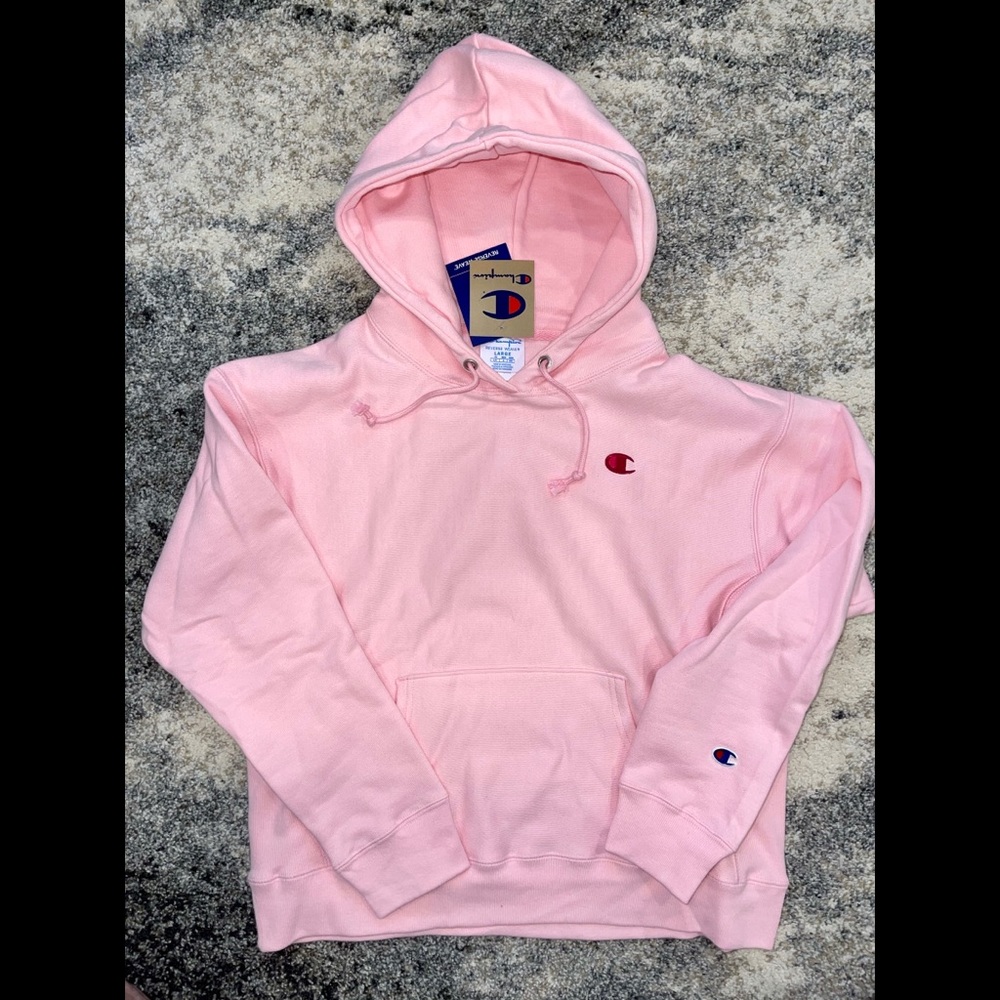 Champion reverse weave hoodie size large - Picture 3 of 4